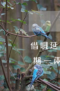 借唄延期一天還款算逾期嗎(借唄還款可以延期一兩天嘛)