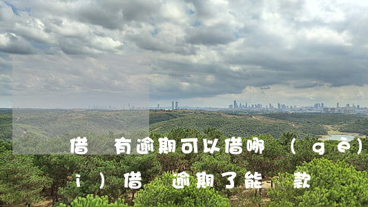 借唄有逾期可以借哪個(gè)平臺(tái)(借唄逾期了能貸款嗎)