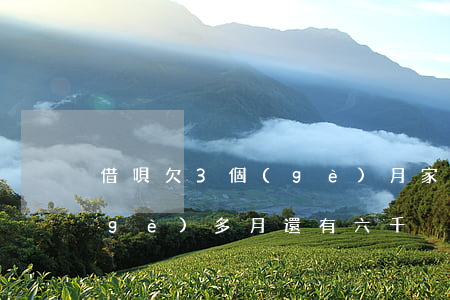 借唄欠3個(gè)月家訪(借唄逾期兩個(gè)多月,還有六千沒還,說還要上門家訪)