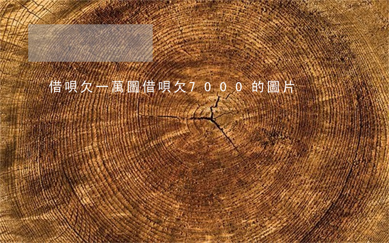 借唄欠一萬圖(借唄欠7000的圖片)