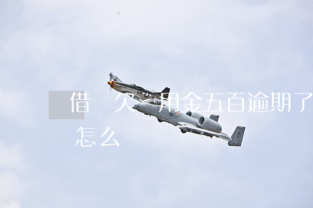 借唄欠備用金五百逾期了(借唄備用金逾期了怎么辦)