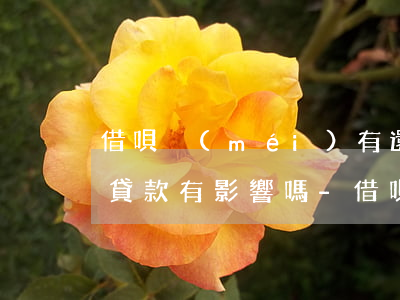借唄沒(méi)有還款對(duì)銀行貸款有影響嗎-借唄沒(méi)有還款對(duì)銀行貸款有影響嗎知乎