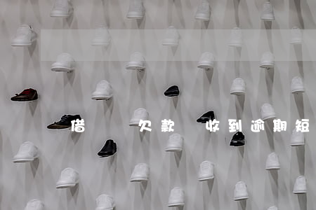 借唄無欠款卻收到逾期短信(借唄逾期未還款)