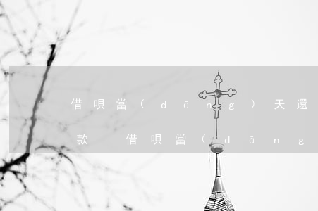 借唄當(dāng)天還怎么還顯示提前還款-借唄當(dāng)天還怎么還顯示提前還款了