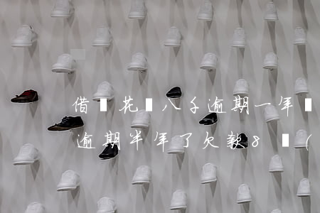 借唄花唄八千逾期一年還多少錢-借唄花唄逾期半年了,欠款8萬(wàn)多會(huì)起訴我嗎