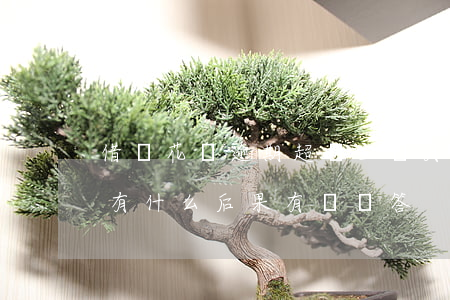 借唄花唄逾期超過三個月(借唄逾期3個月會有什么后果?,有獎問答)