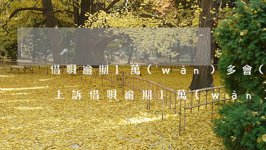 借唄逾期1萬(wàn)多會(huì)被上訴(借唄逾期1萬(wàn)七千多二年了會(huì)被起訴嗎)