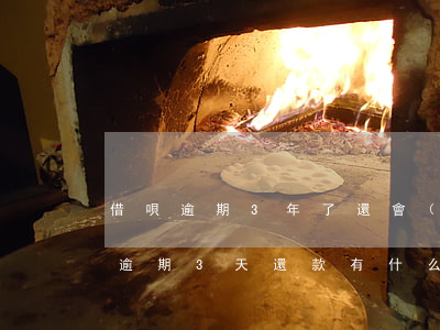 借唄逾期3年了還會(huì)怎么樣(借唄逾期3天還款有什么影響)
