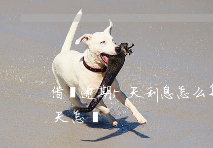 借唄逾期5天利息怎么算(支付寶借唄逾期五天怎樣)