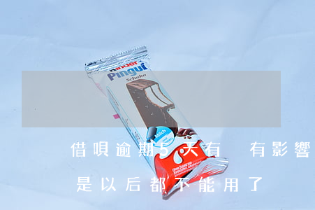 借唄逾期5天有沒有影響(借唄逾期五天是不是以后都不能用了?)