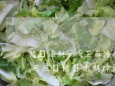 借唄逾期一周芝麻信用掉100分-芝麻信用因為借唄逾期掉到582還能升級嗎