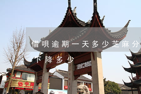 借唄逾期一天多少芝麻分(借唄逾期一天芝麻下降多少)
