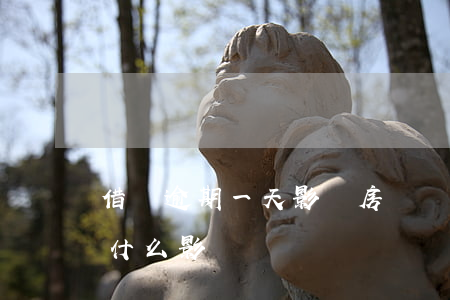 借唄逾期一天影響房貸嗎(借唄逾期1天會有什么影響?)