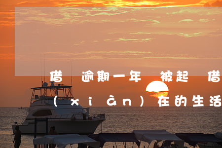 借唄逾期一年會被起訴(借唄逾期一年多了,現(xiàn)在的生活......)