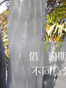 借唄逾期不同意分期還款怎么辦-借唄逾期不同意分期還款怎么辦呢