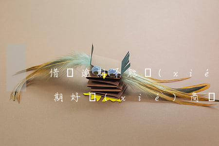 借唄逾期不能協(xié)商還款嗎(借唄逾期好協(xié)商嗎)