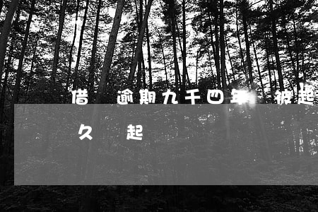 借唄逾期九千四年會被起訴嗎(借唄欠8萬多久會起訴)