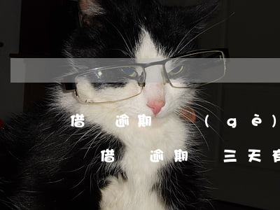借唄逾期兩個(gè)月了會(huì)怎樣(借唄逾期兩三天有沒(méi)有事?)