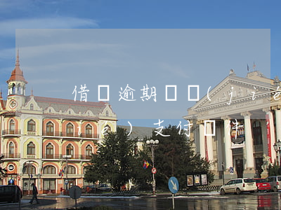 借唄逾期 凍結(jié)(借唄逾期凍結(jié)支付軟件)