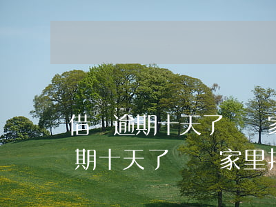 借唄逾期十天了會給家里打電話嗎-借唄逾期十天了會給家里打電話嗎怎么辦