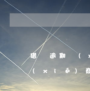 借唄逾期協(xié)商成功（借唄逾期有協(xié)商還款申請界面）