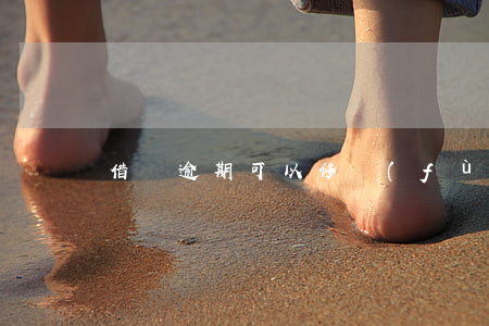 借唄逾期可以修復(fù)么
