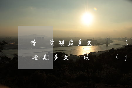 借唄逾期后多久會凍結(jié)賬戶(借唄逾期多久會被凍結(jié))