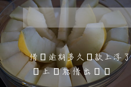 借唄逾期多久還款上浮了(螞蟻借唄逾期兩天還上還能借出來嗎?)