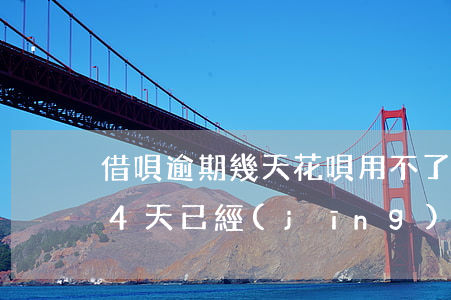 借唄逾期幾天花唄用不了了(支付寶借唄逾期4天,已經(jīng)還了,花唄不能用了)