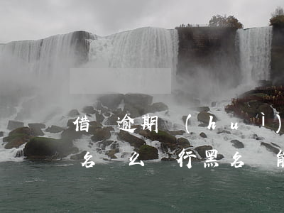借唄逾期會(huì)進(jìn)銀行黑名單么(銀行黑名單能開通借唄嗎)