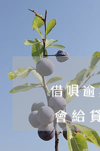 借唄逾期會征信么(借唄有逾期上征信了銀行會給貸款嗎)