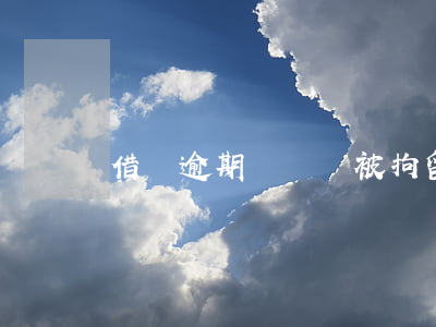 借唄逾期沒還會被拘留嗎(借唄逾期面臨后果)