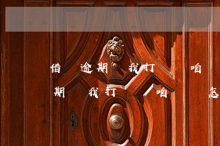 借唄逾期給我打電話咱們該怎么說-借唄逾期給我打電話咱們該怎么說呢