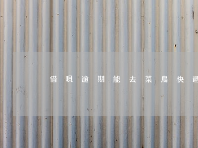 借唄逾期能去菜鳥快遞嗎