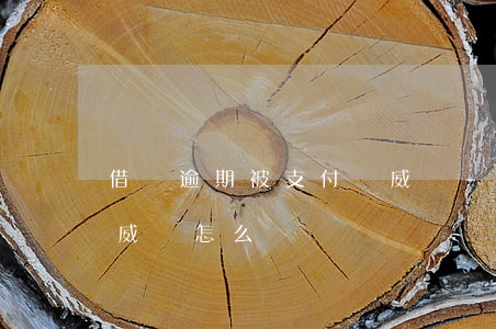 借唄逾期被支付寶威脅-借唄逾期被支付寶威脅怎么辦