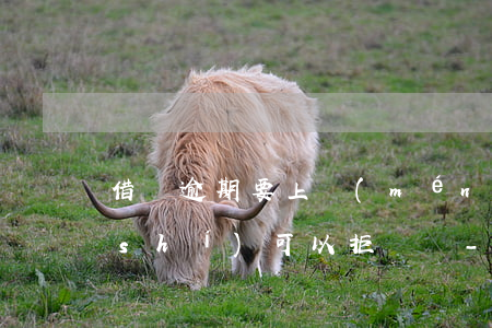 借唄逾期要上門(mén)到戶籍地核實(shí),可以拒絕嗎-借唄逾期要上門(mén)到戶籍地核實(shí),可以拒絕嗎