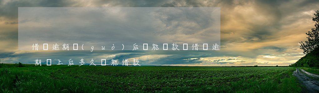 借唄逾期過(guò)后還能還款嗎(借唄逾期還上后多久還能借款)