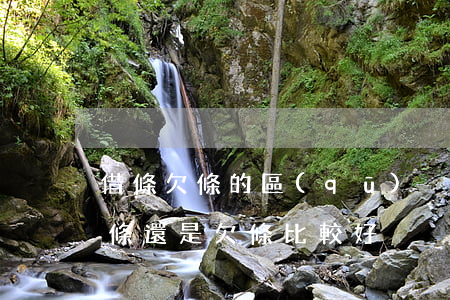 借條欠條的區(qū)別哪個(gè)好(借條還是欠條比較好)