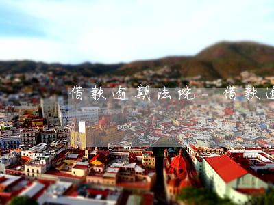 借款逾期法院-借款逾期法院開庭可以陪同嗎