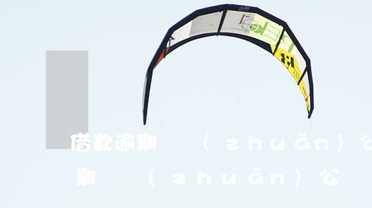借款逾期讓轉(zhuǎn)公戶會(借款逾期讓轉(zhuǎn)公戶會上征信嗎)