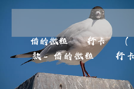 借的微粒貸銀行卡凍結(jié)了怎么還款-借的微粒貸銀行卡凍結(jié)了怎么還款呢