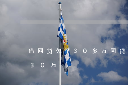 借网贷欠了30多万(网贷欠了20多家一共30万)