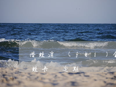 借蛙消費(fèi)金融逾期3000多(小蛙卡貸逾期)
