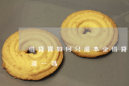 借貸寶如何只還本金 借貸寶里的錢可以不用還一嗎
