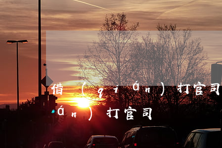 借錢(qián)打官司圖片-借錢(qián) 打官司