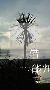 借錢(qián)起訴不還錢(qián)能判刑 借錢(qián)起訴不還錢(qián)能判刑嗎
