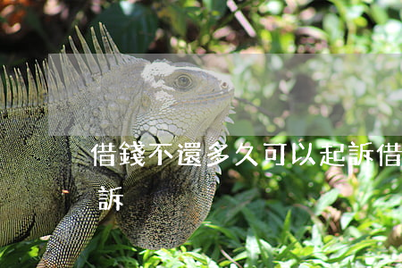借錢不還多久可以起訴(借錢不還多久可以起訴?)