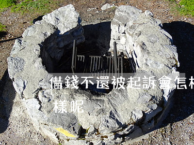 借錢不還被起訴會怎樣(借錢不還被起訴會怎樣呢)