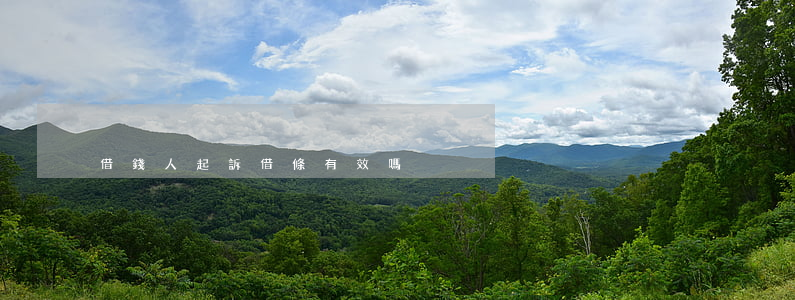 借錢人起訴借條有效嗎