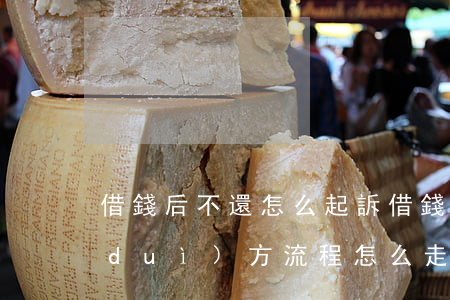 借錢后不還怎么起訴(借錢不還如何起訴對(duì)方,流程怎么走)